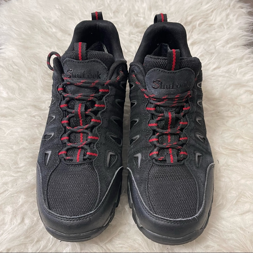 SHULOOK Men's Waterproof Hiking Shoes Lightweight Non-Slip Outdoor Sz 9 Preowned